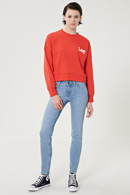 Scarlett Skinny Fit Denim Esnek Jean Kot Pantolon - Light Blue-L526MOHR