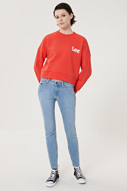 Scarlett Skinny Fit Denim Esnek Jean Kot Pantolon - Light Blue-L526MOHR (görsel 2)