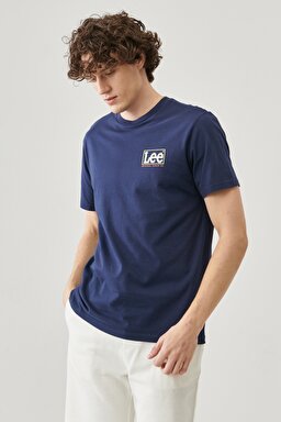 Regular Fit Normal Kesim %100 Pamuk Bisiklet Yaka Logolu Tişört - Gray-L60WFQ35 (görsel 3)