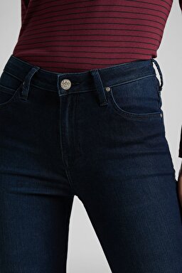 Scarlett High Skinny Fit Yüksek Bel Jean Pantolon - Night Blue-L626RKEX (görsel 4)