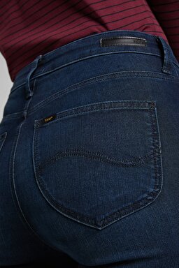 Scarlett High Skinny Fit Yüksek Bel Jean Pantolon - Night Blue-L626RKEX (görsel 5)