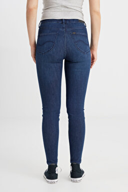 Scarlett High Skinny Fit Yüksek Bel Jean Pantolon - Night Blue-L626RKEX (görsel 12)