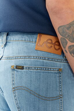 Rider Slim Fit Dar Kesim Normal Bel Esnek Jean Kot Pantolon - Light Blue-L701015404 (görsel 6)