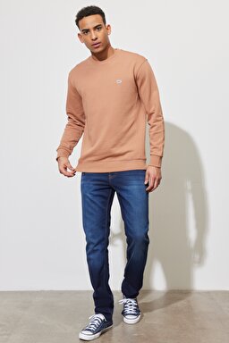 Rider Slim Fit Dar Kesim Normal Bel Esnek Jean Kot Pantolon - Stone-L701022013 (görsel 2)