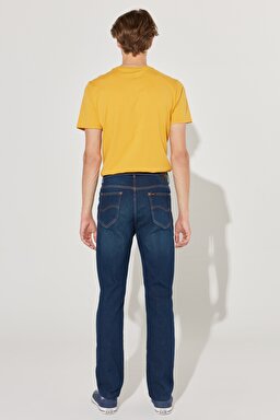 Rider Slim Fit Dar Kesim Normal Bel Esnek Jean Kot Pantolon - Dark Stone-L701027098 (görsel 7)