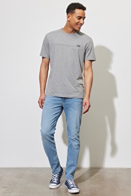 Rider Slim Fit Dar Kesim Normal Bel Esnek Jean Kot Pantolon - Lt Used Marvin-L701KNMB (görsel 2)