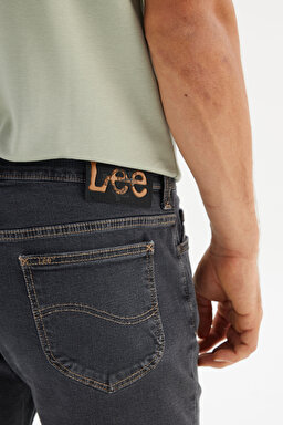 Rider Slim Fit Normal Bel Denim Esnek Jean Kot Pantolon - Black-L701OR47 (görsel 5)