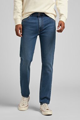 Rider Slim Fit Dar Kesim Normal Bel Esnek Jean Kot Pantolon - Mid Worn Tinted-L701SQBG