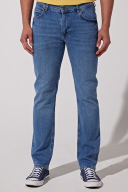 Daren Straight Fit Normal Bel Mavi Esnek Jean Kot Pantolon - Fade Out-L706011C19