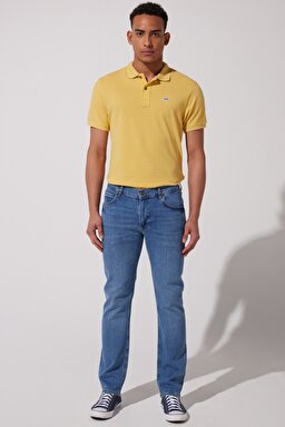 Daren Straight Fit Normal Bel Mavi Esnek Jean Kot Pantolon - Fade Out-L706011C19 (görsel 2)