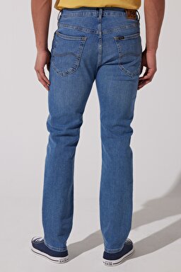 Daren Straight Fit Normal Bel Mavi Esnek Jean Kot Pantolon - Fade Out-L706011C19 (görsel 5)