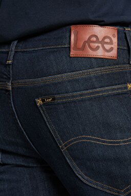 Daren Straight Fit Normal Bel Denim Esnek Jean Kot Pantolon - Dark Blue-L706AADB (görsel 6)