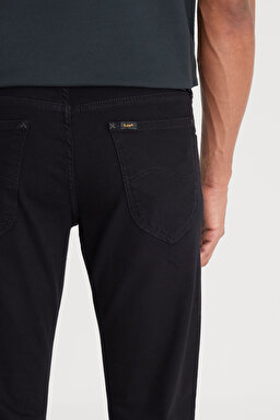 Daren Straight Fit Normal Bel Denim Esnek Jean Kot Pantolon - Black-L706HFAE (görsel 5)