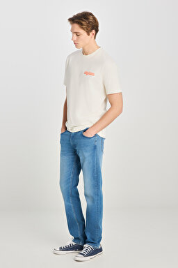 Daren CoolMax Regular Fit Normal Kesim Açık Mavi Pamuklu Esnek Denim Jean Pantolon - Sage-L70700015367 (görsel 2)