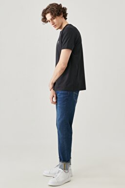 Daren Regular Straight Fit Normal Bel Esnek Jean Kot Pantolon - Blue-L707001400