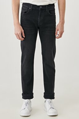 Daren Regular Straight Fit Normal Bel Esnek Jean Kot Pantolon - Bright White-L707014LJ