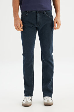 Daren Regular Straight Fit Normal Bel Esnek Jean Kot Pantolon - Night Shade-L707030CP (görsel 2)