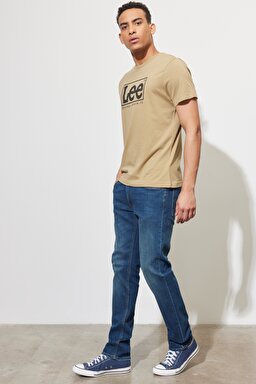 Daren Straight Fit Normal Bel Mavi Esnek Jean Kot Pantolon - Stone-L70703358 (görsel 3)