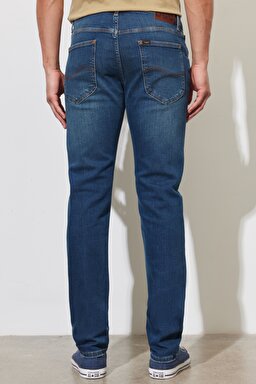Daren Straight Fit Normal Bel Mavi Esnek Jean Kot Pantolon - Stone-L70703358 (görsel 5)