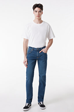 Daren Regular Fit Normal Kesim Normal Bel Mavi Esnek Jean Kot Pantolon - Stone-L70705858