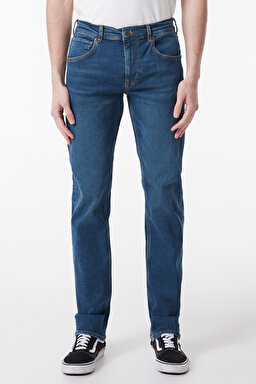 Daren Regular Fit Normal Kesim Normal Bel Mavi Esnek Jean Kot Pantolon - Stone-L70705858 (görsel 2)