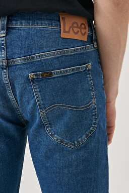 Daren Zip Fly Regular Straight %100 Pamuk Jean Pantolon - Dk Visual Cody-L707NLUC (görsel 6)
