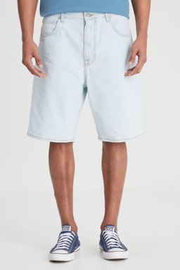 Regular Fit Normal Kesim 5 Cep Esnek Jean Şort - Light Fallon-L70UGAOU (görsel 7)