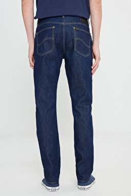 West Straight Fit Normal Bel Esnek Jean Kot Pantolon - Rinse-L70WMW36 (görsel 4)