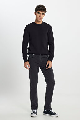 West Straight Fit Normal Bel Esnek Jean Kot Pantolon - Used Hellen-L70WPCMM (görsel 2)