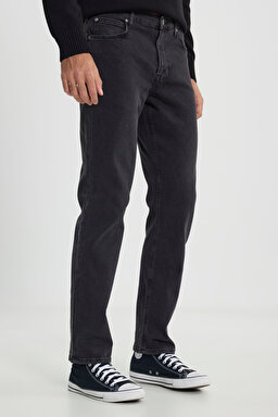 West Straight Fit Normal Bel Esnek Jean Kot Pantolon - Used Hellen-L70WPCMM (görsel 7)