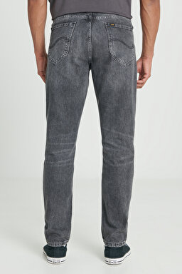 West Loose Fit Rahat Kesim %100 Pamuk Gri Jean Kot Pantolon - Thunder-L70WUOA05 (görsel 5)