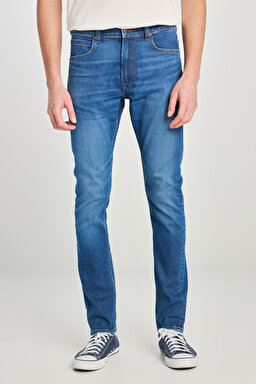 Luke Slim Fit Dar Kesim Mavi Pamuklu Esnek Jean Denim Pantolon - Blue-L71900037400 (görsel 3)