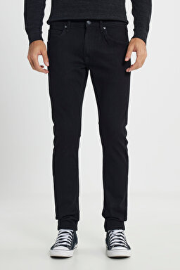 Luke Slim Fit Düşük Bel Denim Esnek Jean Kot Pantolon - Venom Black-L719012009 (görsel 3)