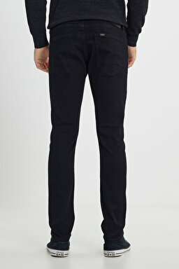 Luke Slim Fit Düşük Bel Denim Esnek Jean Kot Pantolon - Venom Black-L719012009 (görsel 4)