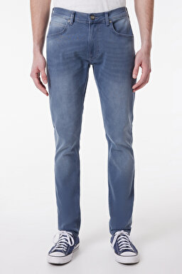 Luke Slim Tapered Esnek Jean Kot Pantolon - Oxford Tan-L719026UQ (görsel 3)