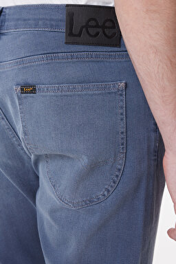 Luke Slim Tapered Esnek Jean Kot Pantolon - Oxford Tan-L719026UQ (görsel 7)