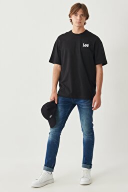 Luke Slim Tapered Fit Normal Bel Esnek Jean Kot Pantolon - Crown Blue-L719027398