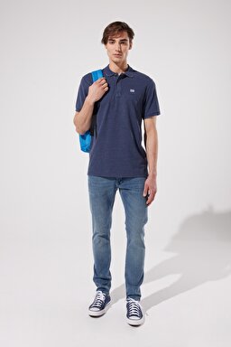 Luke Slim Fit Dar Kesim Normal Bel Mavi Esnek Jean Kot Pantolon - Light Blue-L719043404 (görsel 3)