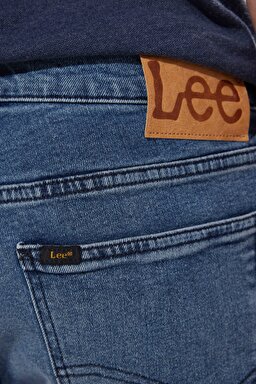 Luke Slim Fit Dar Kesim Normal Bel Mavi Esnek Jean Kot Pantolon - Light Blue-L719043404 (görsel 5)