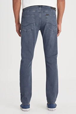 Luke Slim Fit Dar Kesim Normal Bel Esnek Jean Kot Pantolon - Random Wash-L719072853 (görsel 6)