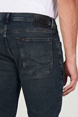Luke Slim Fit Dar Kesim Düşük Bel Koyu Gri Esnek Jean Kot Pantolon - Stone-L71910558 (görsel 6)