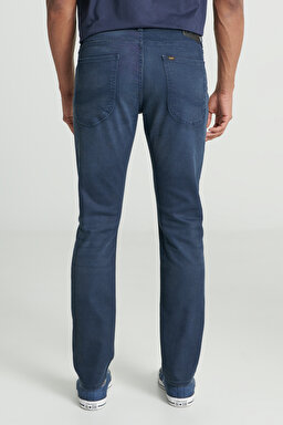 Slim Fit Dar Kesim Düşük Bel Antrasit Esnek Luke Jean Kot Pantolon - Anthracite-L719121003 (görsel 5)