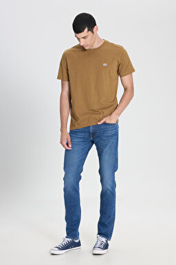 Luke Slim Fit Dar Kesim Normal Bel Dar Paça İndigo Jean Denim Pantolon - Light Indigo-L719161319