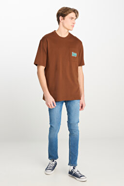 Slim Fit Dar Kesim Normal Bel Dar Paça Luke Açık Mavi Jean Kot Pantolon - Light Blue-L719183404 (görsel 2)