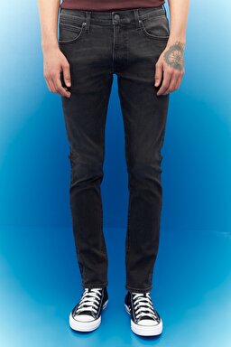 Luke Slim Tapered Fit Normal Bel Esnek Jean Kot Pantolon - Asphalt Rocker-L719ADER (görsel 4)