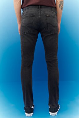 Luke Slim Tapered Fit Normal Bel Esnek Jean Kot Pantolon - Asphalt Rocker-L719ADER (görsel 7)