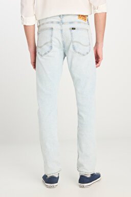 Luke Slim Fit Dar Kesim Normal Bel Açık Mavi Esnek Jean Kot Pantolon - Extra Light Worn in-L719CAC54 (görsel 4)