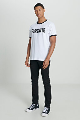 Luke Slim Fit Düşük Bel Denim Esnek Jean Kot Pantolon - Clean Black-L719HFAE (görsel 3)