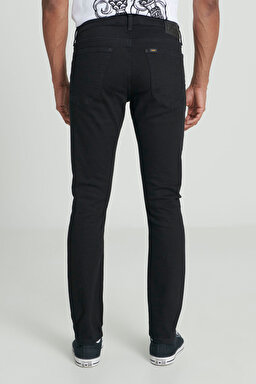 Luke Slim Fit Düşük Bel Denim Esnek Jean Kot Pantolon - Clean Black-L719HFAE (görsel 6)