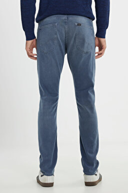 Luke Slim Fit Düşük Bel Denim Esnek Jean Kot Pantolon - Crown Blue-L719NKGE (görsel 5)
